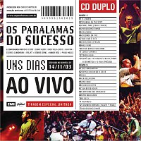 Přední strana obalu CD Uns Dias Ao Vivo