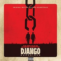 Přední strana obalu CD Quentin Tarantino’s Django Unchained Original Motion Picture Soundtrack