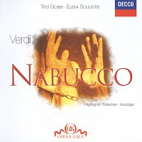 Přední strana obalu CD Verdi: Nabucco - Highlights