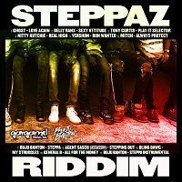 Přední strana obalu CD Steppaz Riddim