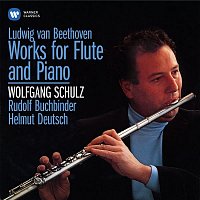 Přední strana obalu CD Beethoven: Serenade for Flute and Piano, Op. 41, National Airs with Variations, Op. 105 & 107