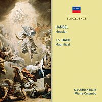 Přední strana obalu CD HANDEL: Messiah. BACH: Magnificat.