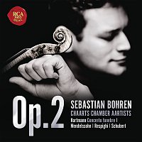 Přední strana obalu CD Op. 2 - Hartmann, Mendelssohn, Respighi, Schubert