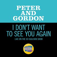 Peter & Gordon – I Don't Want To See You Again [Live On The Ed Sullivan Show, November 15, 1964]