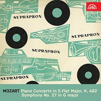 Přední strana obalu CD Mozart: Koncert pro klavír a orchestr Es dur, Haydn: Symfonie G dur