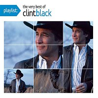 Přední strana obalu CD Playlist: The Very Best Of Clint Black