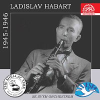Přední strana obalu CD Historie psaná šelakem - Ladislav Habart se svým orchestrem 1945-1946