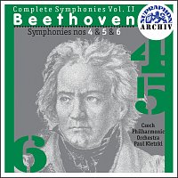Přední strana obalu CD Beethoven: Symfonie č. 4 - 6, Coriolan - předehra