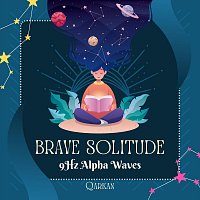 Přední strana obalu CD Brave Solitude 9Hz Alpha Waves