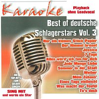 Přední strana obalu CD Best of Deutsche Schlagerstars Vol.3 - Karaoke