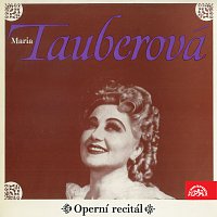 Přední strana obalu CD Marie Tauberová Operní recitál