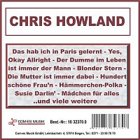 Přední strana obalu CD Chris Howland