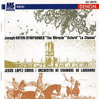 Přední strana obalu CD Joseph Haydn: Symphonies "The Miracle", "Oxford" & "La Chasse"