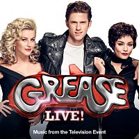 Přední strana obalu CD Grease Live! [Music From The Television Event]