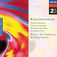 Přední strana obalu CD Khachaturian: Piano Concerto/Violin Concerto, etc.