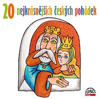 Přední strana obalu CD 20 nejkrásnějších českých pohádek