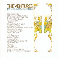 Přední strana obalu CD The Ventures 10th Anniversary Album