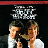 Přední strana obalu CD Telemann: Concerto In A minor; Duet In C; Trio Sonatas / Heberle: Recorder Concerto In G