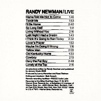 Randy Newman / Live