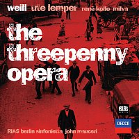 Přední strana obalu CD Weill: The Threepenny Opera