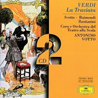 Přední strana obalu CD Verdi: La Traviata