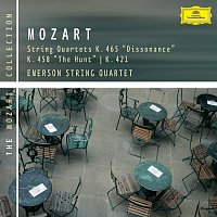 Přední strana obalu CD Mozart: String Quartets K. 465, 458 & 421