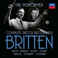 Přední strana obalu CD Britten The Performer
