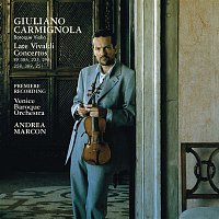 Přední strana obalu CD Guiliano Carmignola & The VBO Play Vivaldi