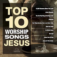 Přední strana obalu CD Top 10 Worship Songs - Jesus