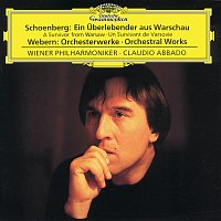 Přední strana obalu CD Schoenberg: A Survivor from Warsaw op.46 / Webern: Orchestral Works