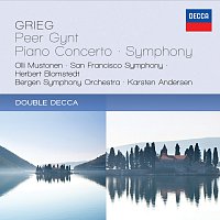 Přední strana obalu CD Grieg:  Peer Gynt; Piano Concerto; Symphony