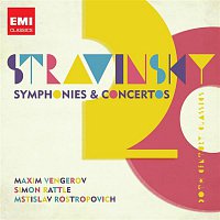 Stravinsky: Symphony in Three Movements; Violin Concerto; Symphonies of Wind Instruments; Capriccio for piano & orchestra; Pulcinella etc