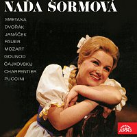 Přední strana obalu CD Naďa Šormová (Smetana, Dvořák, Janáček, Pauer, Mozart, Gounod, Čajkovskij, Charpentier, Puccini