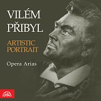 Přední strana obalu CD Vilém Přibyl - umělecký portrét - operní árie