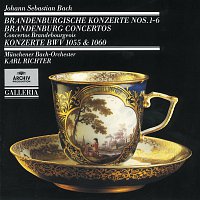 Přední strana obalu CD J.S. Bach: Brandenburg Concertos Nos. 1 - 6 · Concertos BWV 1055 & 1060