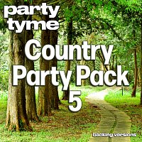 Přední strana obalu CD Country Party Pack 5 - Party Tyme [Backing Versions]