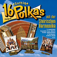 Přední strana obalu CD 16 zunftige Polkas mit der steirischen Harmonika - Folge 2