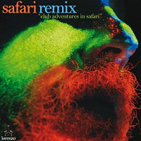 Přední strana obalu CD Safari Remix "club adventures in safari"