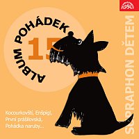 Přední strana obalu CD Album pohádek "Supraphon dětem" 15. (Kocourkovští, Enšpígl, První prášilovská, Pohádka naruby...)