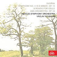 Přední strana obalu CD Dvořák: Symfonie č. 4 d moll, op. 13 & Rondo pro violoncello a orchestr, op. 94