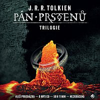 Přední strana obalu CD Pán prstenů - Trilogie (MP3-CD)