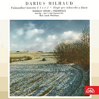 Přední strana obalu CD Milhaud: Violoncellové koncerty č. 1 a č. 2, Elegie pro violoncello a klavír