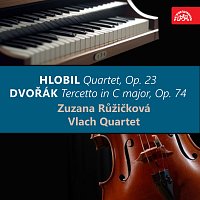 Přední strana obalu CD Hlobil: Kvartet op. 23 - Dvořák: Tercetto C dur, op. 74