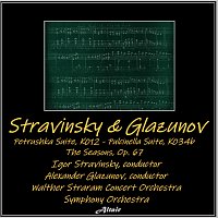 Symphony Orchestra, Walther Straram Concert Orchestra – Stravinsky & Glazunov: Petrushka Suite, K012 - Pulcinella Suite, K034b - The Seasons, OP. 67