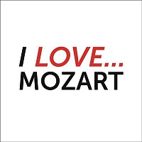 Přední strana obalu CD I Love Mozart