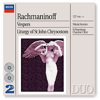 Přední strana obalu CD Rachmaninov: Vespers & Liturgy of St. John Chrysostom