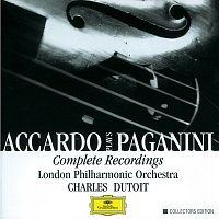 Přední strana obalu CD Accardo Plays Paganini- Complete Recordings