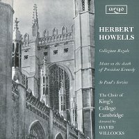 Přední strana obalu CD Howells: Te Deum and Jubilate (Collegium Regale); Vaughan Williams: Three Shakespeare Songs