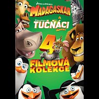Různí interpreti – Madagaskar 1-3 + Tučňáci z Madagaskaru kolekce DVD