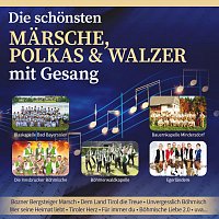 Přední strana obalu CD Die schönsten Märsche, Polkas und Walzer mit Gesang